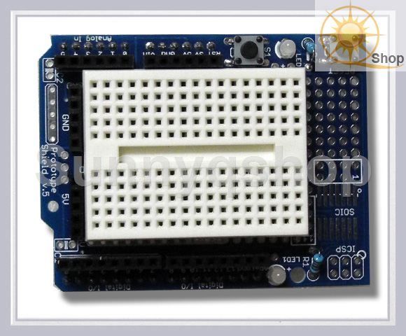 Prototyping Prototype Shield ProtoShield Kit + Mini Breadboard For 