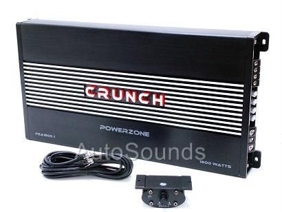 CRUNCH PZA1500.1 1500W MONOBLOCK SUBWOOFER AMPLIFIER 806576218098 