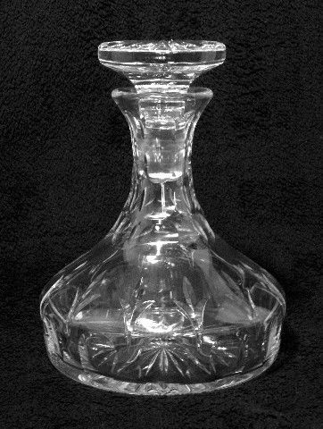 Stuart English Crystal Decanter Cathedral Valencia  