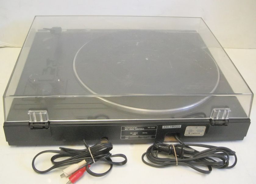 Vintage* KENWOOD Belt Drive Turntable KD 12RB   Works  