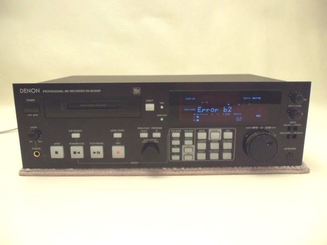 DENON DN M1050R MINI DISC PARTS   rear panel  