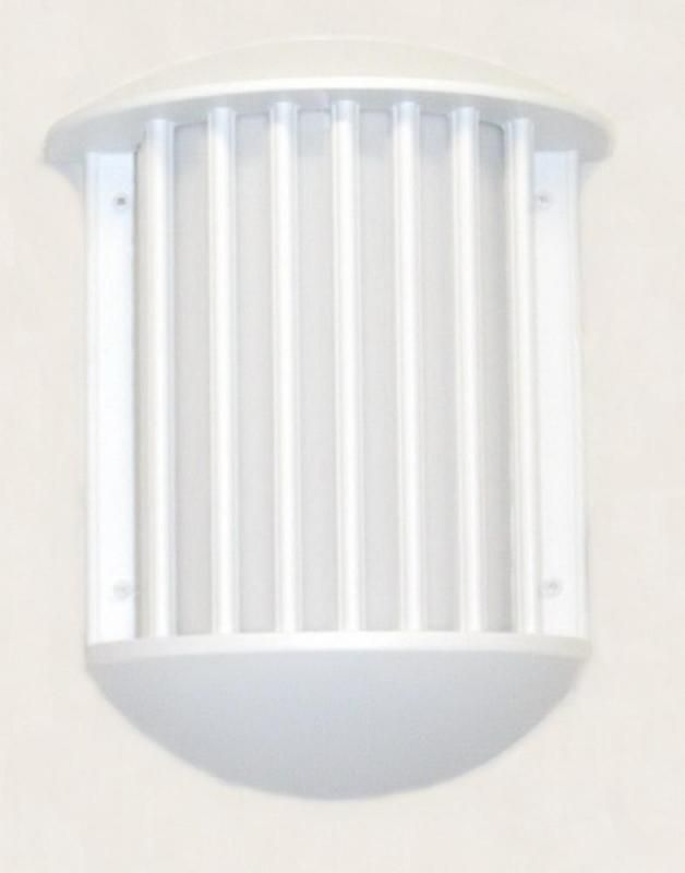 White 2 Light Exterior/Interior Wall Light Fixture  