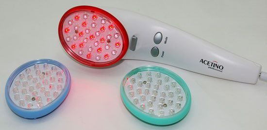 LED Light Therapy Red Infrared Blue Green Skin Healing  