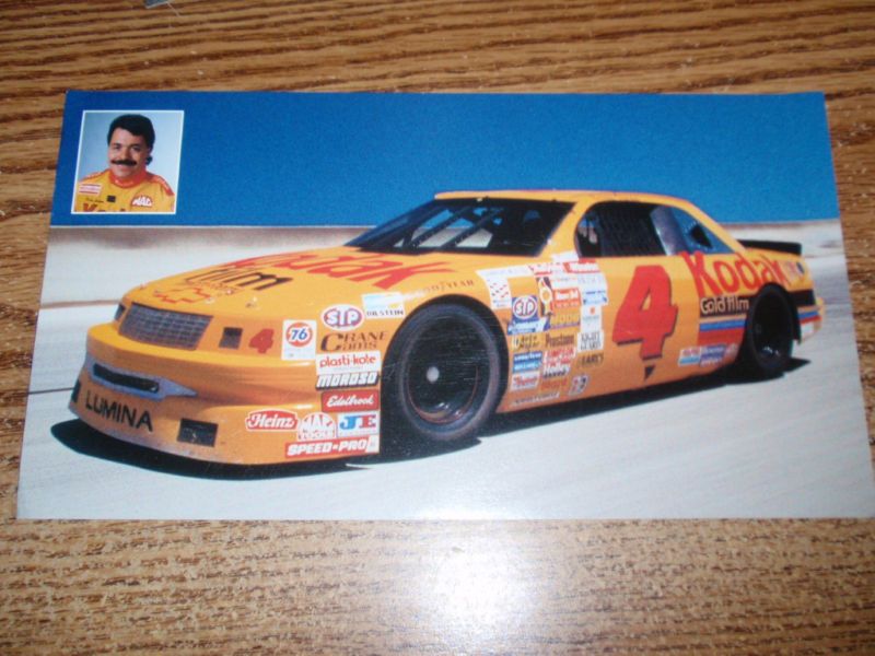 Ernie Irvan KODAK Film Racing #4 Large Postcard   