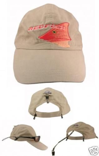 Ultimate Hattail REDFISH Long Bill Fishing Hat   NEW  