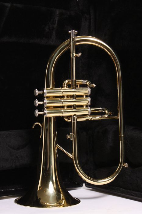 Getzen 895 and 896 Eterna Series Bb Flugelhorn 895 Lacquer 3 Valve 