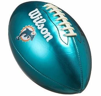 MIAMI DOLPHINS NFL UNDERGLASS JUNIOR FOOTBALL F1534  