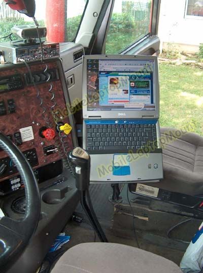 BIG TRUCK LAPTOP MOUNT FOR GPS / INTERNET / DVD  