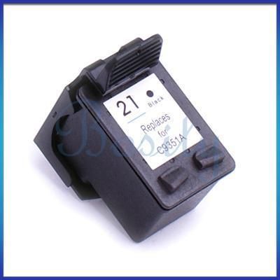 Black Ink Inkjet Cartridge for HP 21 C9351A HP21 Print  