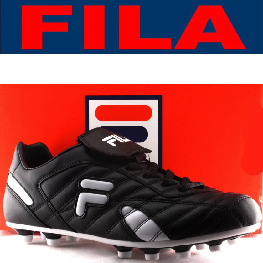 FILA SOCCER SHOES Fila Forza Md black white size US 10  