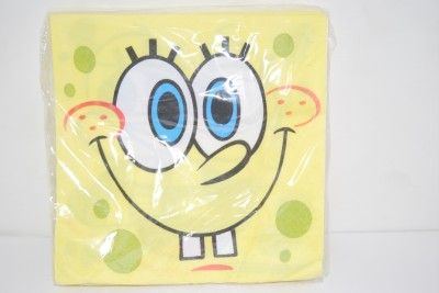 SPONGEBOB 16 LUNCHEON BIRTHDAY PARTY NAPKINS NEW  