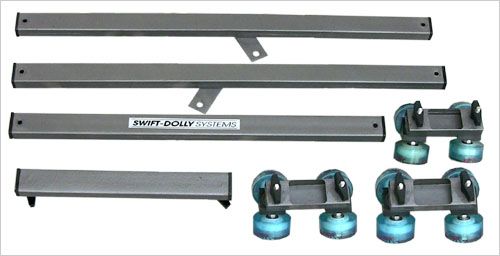 The Swift Dolly can also be used with Straight and Curve Tracks