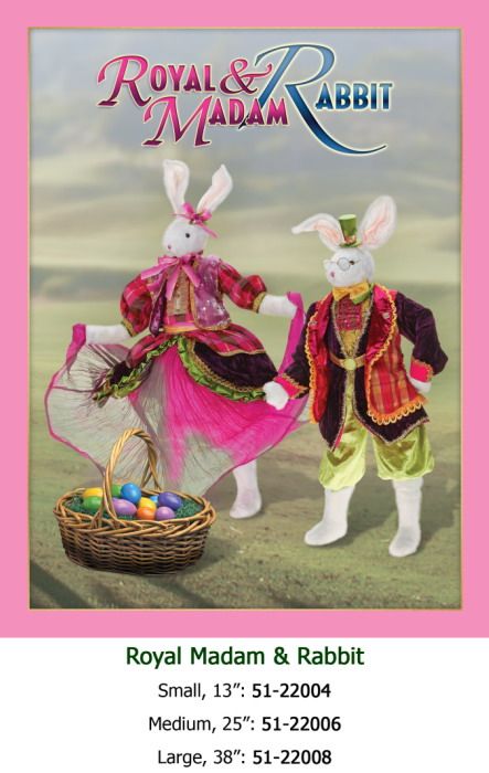 Mark Roberts Royal Madam & Rabbit, Medium 51 22006  