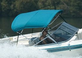 New Sunbrella Bimini Top by Carver for your Parker boat  