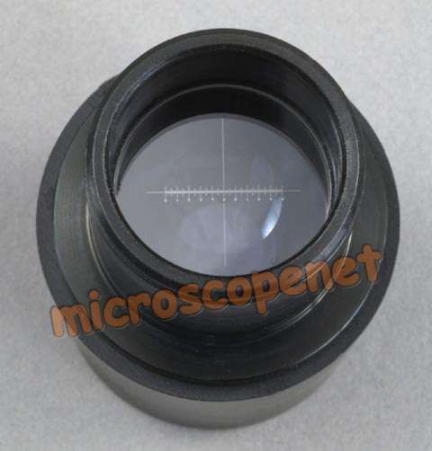 Widefield Microscope Eyepiece w reticle 23.2mm WF10X/18  