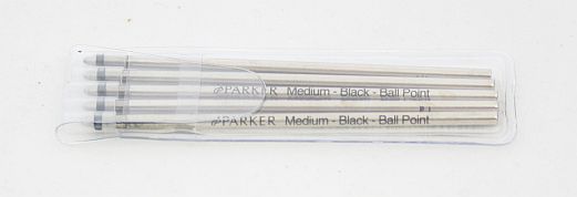 Parker Rotring D1 BALLPOINT Multipen refills Black x 5  