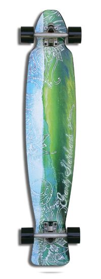 Gravity HAWAIIAN JADE MINI CARVE Complete Longboard 42  