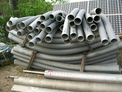 PVC CONDUIT PIPE, ANGEL IRON,AND IBEAM $7,000  