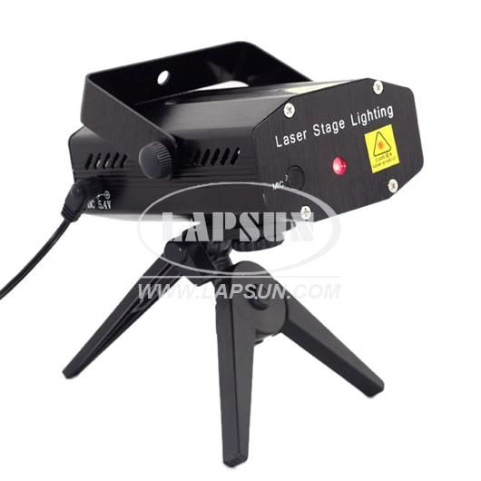   Holographic Star Stage DJ Laser Light Projector Disco G09 Black  