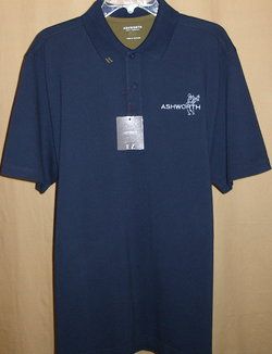 ASHWORTH EZ TECH TOUR SHORT SLEEVE GOLF POLO XXXXL  