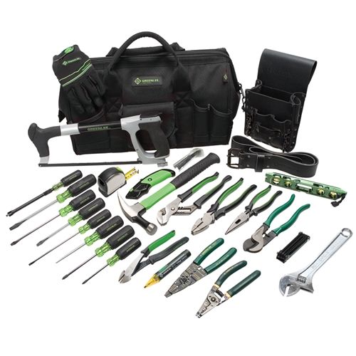 Greenlee 0159 11 Master Electricians Tool Kit, 28 Piece 783310563495 