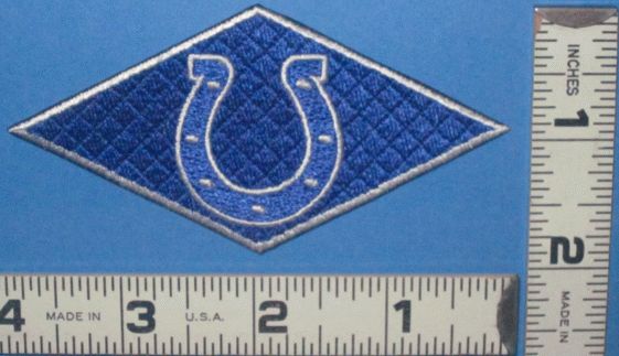 INDIANAPOLIS COLTS RARE PATCH FOOTBALL TRIANGULAR NFL  