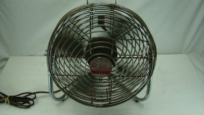 Vintage Patton Air Circular Electric Fan General Electric Fort Wayne 