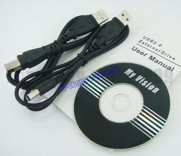 External USB 2.0 TO DVD READ CD COMBO ROM RW Writer Drive  