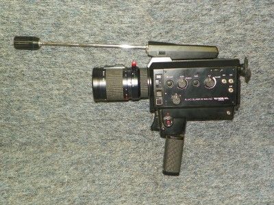 Vintage   ELMO Super 8 Sound 1012S XL Macro Movie Camera  