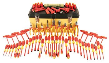 Wiha Insulated Professional Electrician Tool Set/32877  