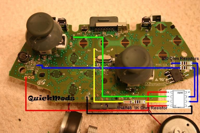 MOD CHIP INSTALL KIT RAPID FIRE XBOX 360 PS3 CONTROLLER  