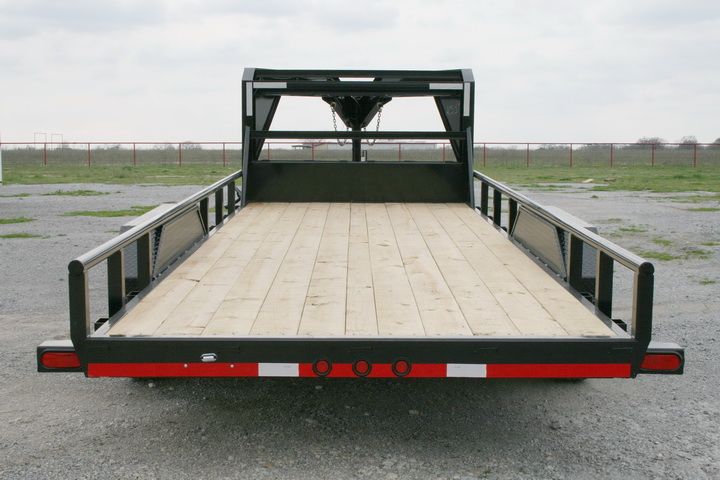 New 20 x 83 Gooseneck Equipment Lowboy Trailer with 7K Axles  