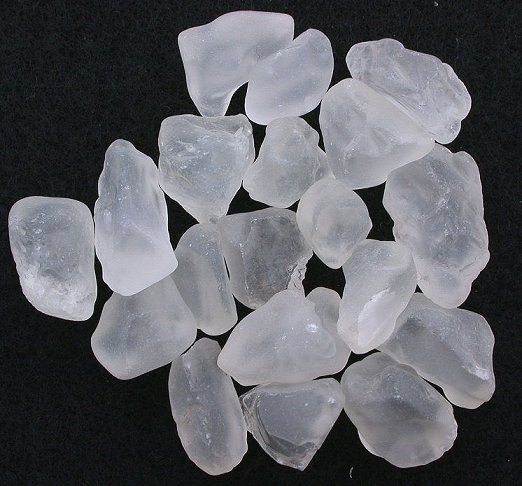 73.2 Gr Facet Alluvial White Topaz Rough Gem Gemstone  