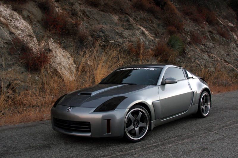 Nissan 350Z Rear Body Scoops 2003 2008, Body Kit  