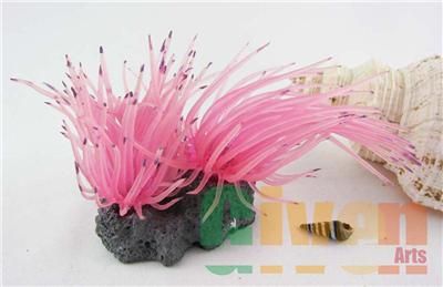 Aquarium Fish Tank Silicone Sea Anemone Ornament SH210M  