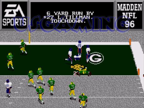 Sega Genesis Game JOHN MADDEN 95 1995 FOOTBALL 014633073768  