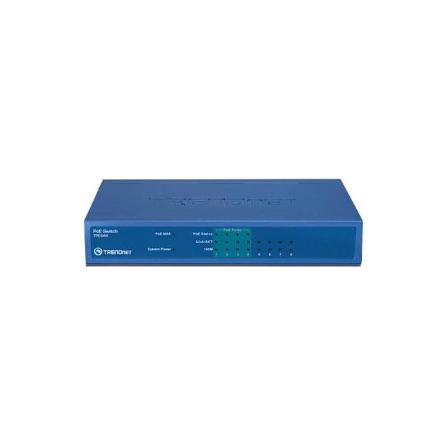 New TRENDnet TPE S44 8 Port 10/100 Web Smart PoE Switch  