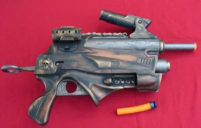   Laser TESLA Gun Nerf Dart soft dart toy zombie HALO pirate  