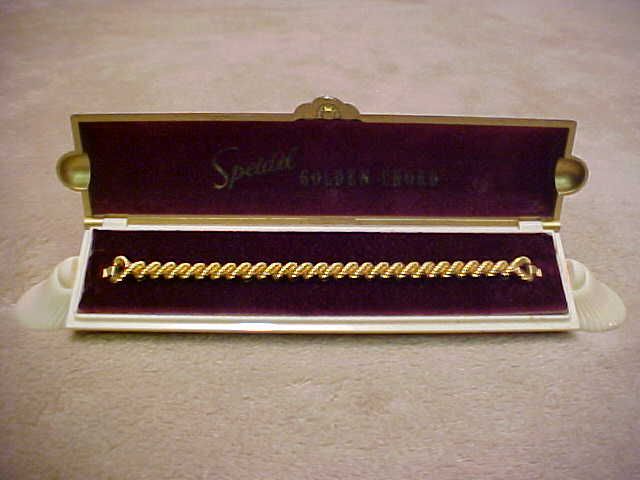 VTG SPEIDEL GOLDEN CHORD WATCH BAND NIB  