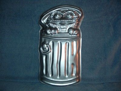 OSCAR THE GROUCH Muppets Wilton Cake Pan 1977 502 7512  