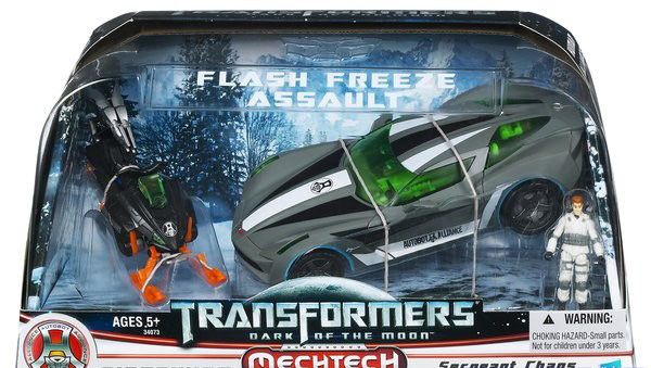 TRANSFORMERS 3 DOTM Movie Human Alliance Sideswipe NEW  