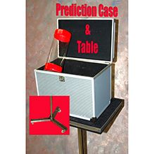 Impossible Prediction Case & Table   stage magic trick  