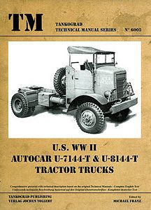 WWII AUTOCAR TRACTOR TRUCKS TECHNICAL MANUAL TANKO  