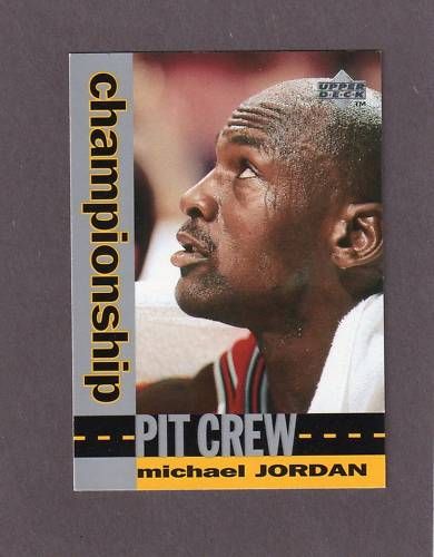 1994 UPPER DECK PIT CREW 133 MICHAEL JORDAN NMMT BT1110  