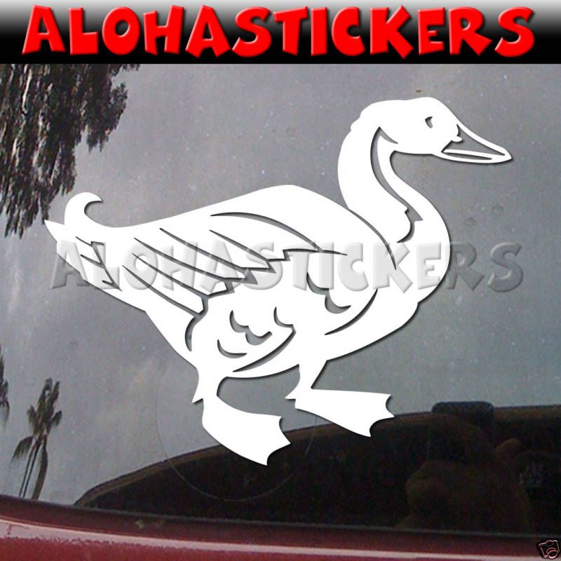 GOOSE Vinyl Decal Geese Car Truck Window Sticker B133  