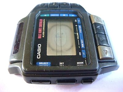 Casio wrist remote controller watch with broken case  