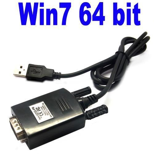   to Serial RS232 DB9 9Pin Adapter Converter Cable Windows Win 7 64 A086