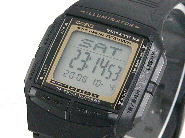 Casio Mens Digital Databank Watch DB36 DB 36 DB 36 9A  